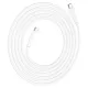 PD Кабель HOCO X93 Force 60W fast charging data cable Type-C to Type-C 1m. White mag-6931474790699151114