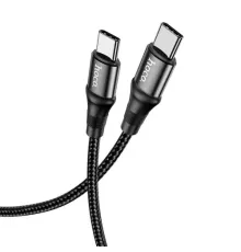 PD Кабель HOCO X50 TypeC-to-TypeC Exquisito 100W-cable 100W/5A/1m. Black mag-6931474734259145570
