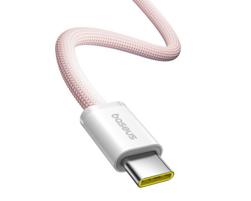 PD кабель Baseus Dynamic 4 Fast Charging Type-C to Type-C 100W 1m Pink P10381400411-00 mag-6932172678548135355
