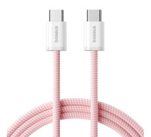 PD кабель Baseus Dynamic 4 Fast Charging Type-C to Type-C 100W 1m Pink P10381400411-00 mag-6932172678548135355