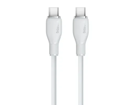 PD кабель Baseus Pudding Series Fast Charging Cable Type-C to Type-C 100W 1.2m White P10355702221-00 mag-6932172633974145699