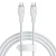 PD кабель Baseus Pudding Series Fast Charging Cable Type-C to Type-C 100W 1.2m White P10355702221-00 mag-6932172633974145699