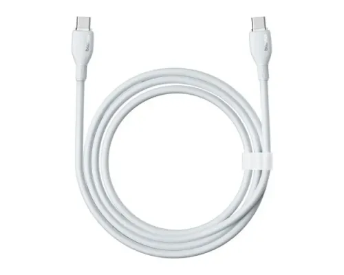 PD кабель Baseus Pudding Series Fast Charging Cable Type-C to Type-C 100W 1.2m White P10355702221-00 mag-6932172633974145699