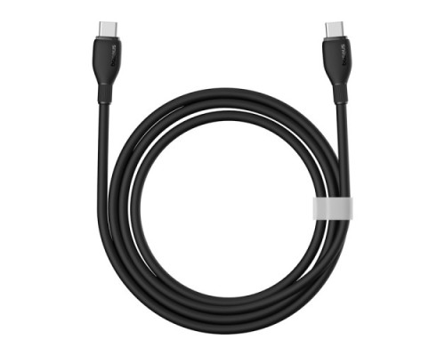 PD кабель Baseus Pudding Series Fast Charging Cable Type-C to Type-C 100W 1.2m Black P10355702111-00 mag-6932172633981128929