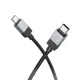 PD Кабель HOCO X110 Honorific 60W charging data cable Type-C to Type-C 1m Black mag-6942007646826144066