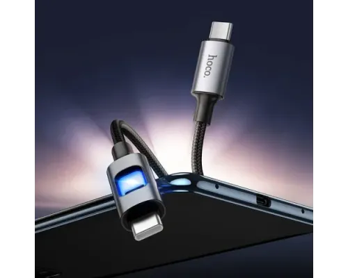 PD Кабель HOCO U144 New 60W charging data cable C to C Black mag-6942007659604153869