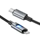 PD Кабель HOCO U144 New 60W charging data cable C to C Black mag-6942007659604153869