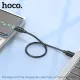 PD Кабель HOCO X96 Hyper 60W fast charging data cable Type-C to Type-C(L=0.25M) Black mag-6942007609449145604