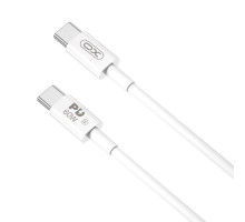 Кабель XO NB-Q190B 60W Charger Cable Type-c to Type-c 2M Білий mag-692068088022560219