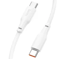 PD Кабель HOCO X93 Force 100W fast charging data cable Type-C to Type-C 2m. White mag-6931474790729144003
