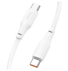 PD Кабель HOCO X93 Force 100W fast charging data cable Type-C to Type-C 2m. White mag-6931474790729144003