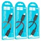 PD Кабель HOCO X94 Leader 60W charging data cable Type-C to Type-C 3A/1m Black mag-6931474794321145571