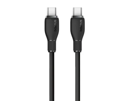 PD кабель Baseus Pudding Series Fast Charging Cable Type-C to Type-C 100W 2m Black P10355702111-01 mag-6932172634025145700