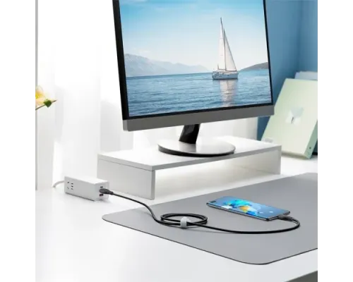 PD кабель Baseus Pudding Series Fast Charging Cable Type-C to Type-C 100W 2m Black P10355702111-01 mag-6932172634025145700