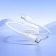 PD Кабель HOCO X120 Beneficio 60W charging data cable C to C 1m White mag-6942007658935153868