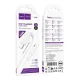 PD Кабель HOCO X120 Beneficio 60W charging data cable C to C 1m White mag-6942007658935153868