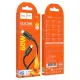 PD Кабель HOCO X122 Benefit 60W silicone charging data cable C to C 1m Black mag-6942007662246154187