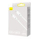PD кабель Baseus Superior Series Fast Charging Data Cable Type-C to Type-C 100W 1m White CATYS-B02 mag-695315620845261258