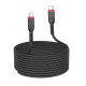 PD Кабель HOCO X59 Victory Type-C - to - Type-C 60W/3A/2m. black mag-69314747941781685