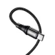 PD Кабель HOCO X50 TypeC-to-TypeC Exquisito 100W-cable 100W/5A/2m. Black mag-6931474734402143968