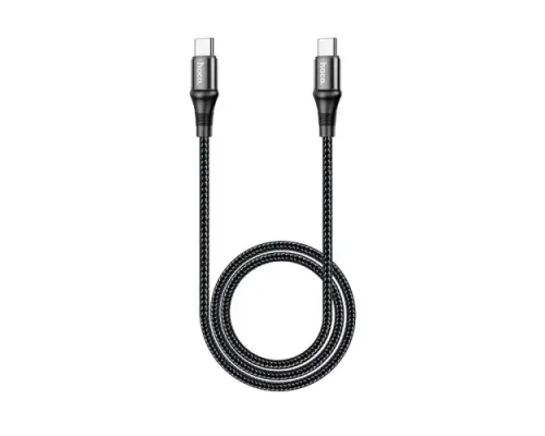 PD Кабель HOCO X50 TypeC-to-TypeC Exquisito 100W-cable 100W/5A/2m. Black mag-6931474734402143968