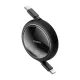 PD кабель Baseus Free2Draw Mini Retractable Charging Type-C to Type-C 100W 1m Black P10364500111-00 mag-693217264753756136