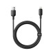 USB кабель Baseus Silky Series USB to Lightning 2.4A 2m Black P10377702113-01 дефект пакування mag-2000001588666132312