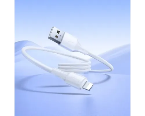 PD Кабель HOCO X120 Beneficio charging data cable iP/1m White mag-6942007658874153974