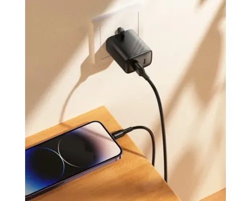 PD Кабель HOCO X120 Beneficio charging data cable iP/1m White mag-6942007658874153974