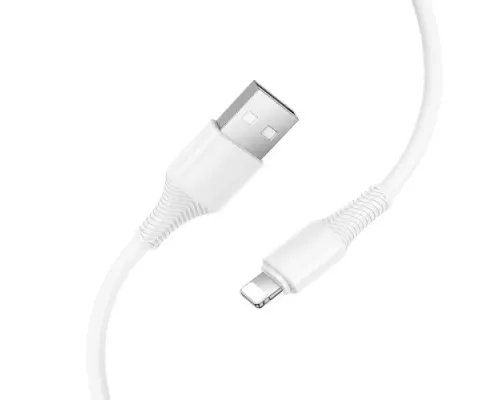 PD Кабель HOCO X120 Beneficio charging data cable iP/1m White mag-6942007658874153974