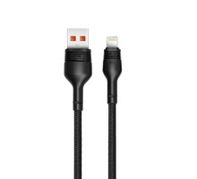 Кабель XO NB55 USB Cable Lightning 5 A/1m Чорний mag-692068089897857306