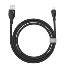 USB кабель Baseus Pudding Series Fast Charging Cable USB to iP 2.4A 1.2m Black P10355700111-00 mag-6932172634148140537