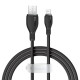 USB кабель Baseus Pudding Series Fast Charging Cable USB to iP 2.4A 1.2m Black P10355700111-00 mag-6932172634148140537