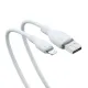 USB кабель Baseus Pudding Series Fast Charging Cable USB to iP 2.4A 2m White P10355700221-01 mag-6932172634179147473