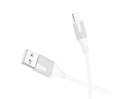 Кабель BOROFONE BX101 Creator for Lightning 2,4A/1m білий mag-6941991108242137607