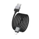 Кабель HOCO X110 Honorific charging data cable iP 2.4A/1m. Black mag-6942007646765138677