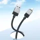Кабель HOCO X110 Honorific charging data cable iP 2.4A/1m. Black mag-6942007646765138677