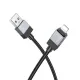 Кабель HOCO X110 Honorific charging data cable iP 2.4A/1m. Black mag-6942007646765138677