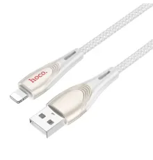 Кабель HOCO U133 Monte charging data cable iP 1,2 m. Gray mag-6942007618281144364