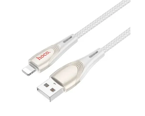 Кабель HOCO U133 Monte charging data cable iP 1,2 m. Gray mag-6942007618281144364