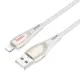 Кабель HOCO U133 Monte charging data cable iP 1,2 m. Gray mag-6942007618281144364
