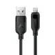 USB кабель ACEFAST C16-02 USB to Lightning TPU charging data cable 1,2m Black mag-6974316286202153918