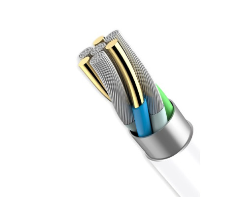 Кабель XO NB-P156 2.0A/1m for Lightning Білий mag-692068087190260211