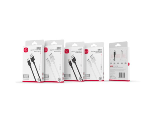 Кабель XO NB-P156 2.0A/1m for Lightning Білий mag-692068087190260211