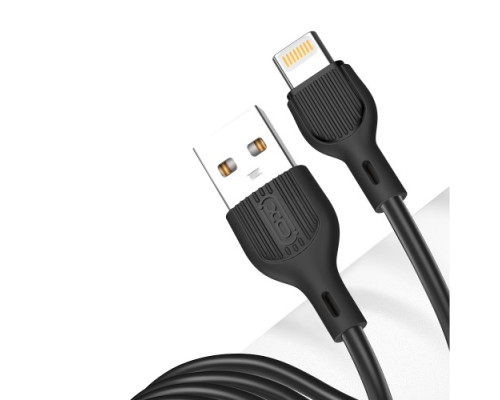 Кабель XO NB200 USB cable for Lightning 2.1A/1M Чорний mag-69206808779801057