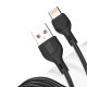 Кабель XO NB200 USB cable for Lightning 2.1A/1M Чорний mag-69206808779801057
