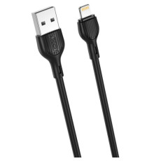 Кабель XO NB200 USB cable for Lightning 2.1A/1M Чорний mag-69206808779801057
