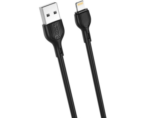 Кабель XO NB200 USB cable for Lightning 2.1A/1M Чорний mag-69206808779801057