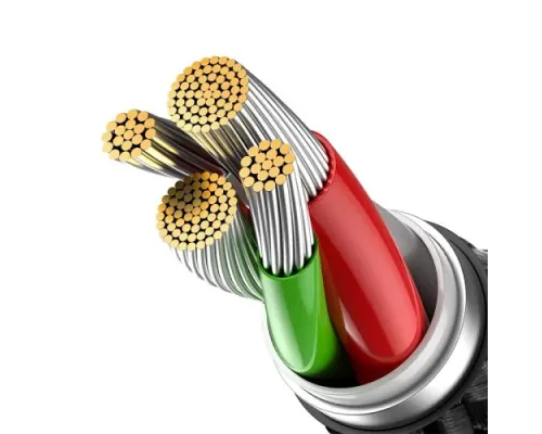 USB кабель Baseus Glimmer Series Fast Charging Data Cable USB to iP 2.4A 1m Black CADH000201 mag-6932172617905145681