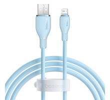 USB кабель Baseus Pudding Series Fast Charging Cable USB to iP 2.4A 1.2m Blue P10355700311-00 mag-6932172634155128934
